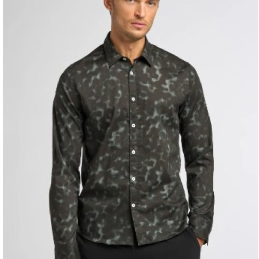 Good Man‎ Brand Big On-Point Printed Cotton Shirt - NWOT